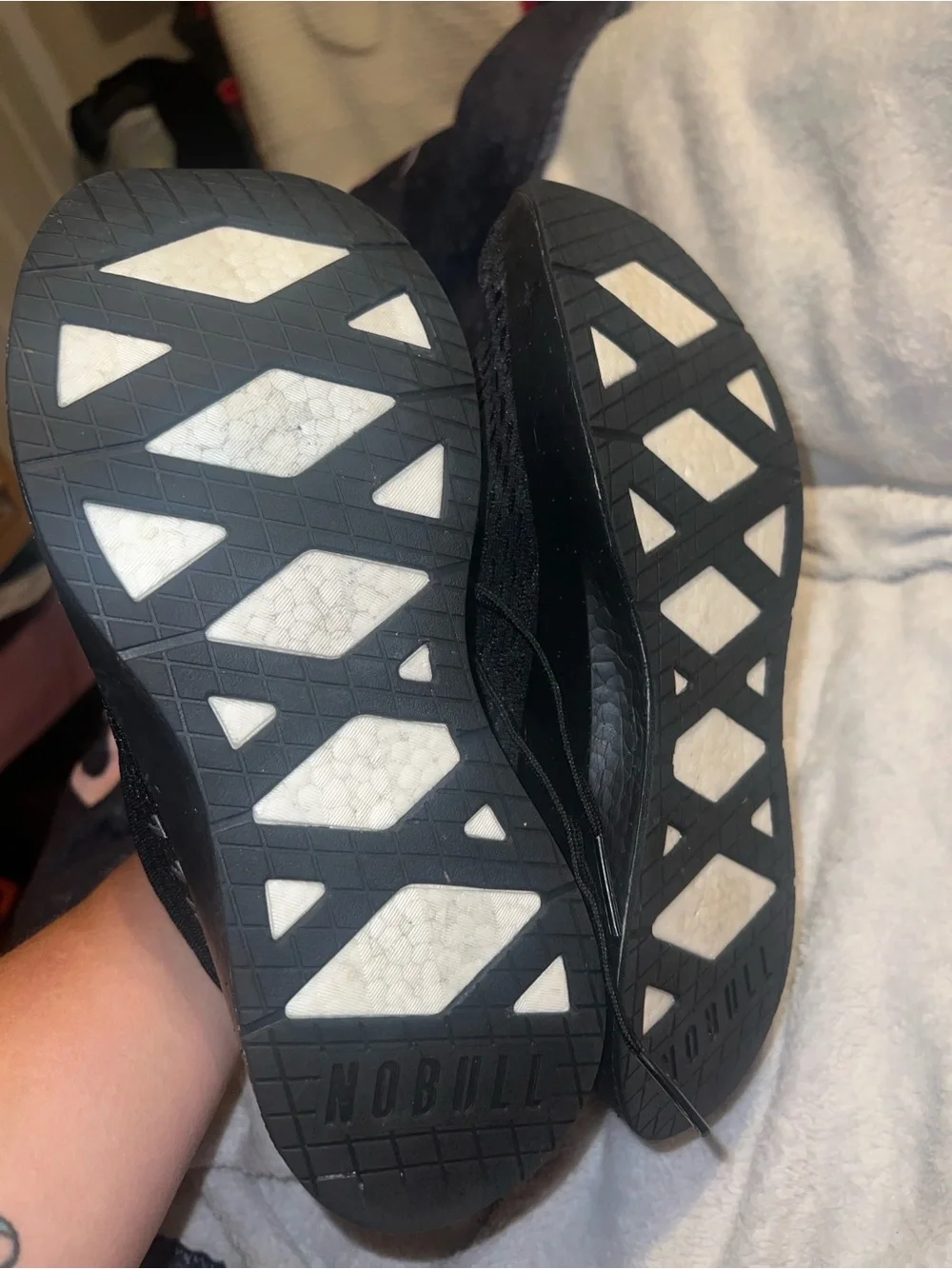 Nobull runner shoes men size 8 woman size 9.5